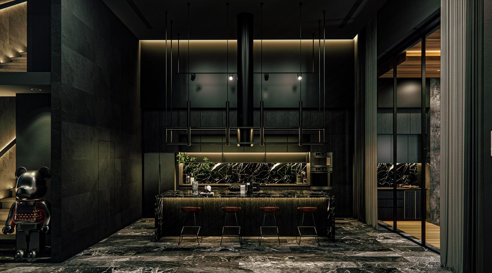 Interior view of 3 Bedroom Ultra Luxurious Wallaya Qnity Villa Type B for Sale