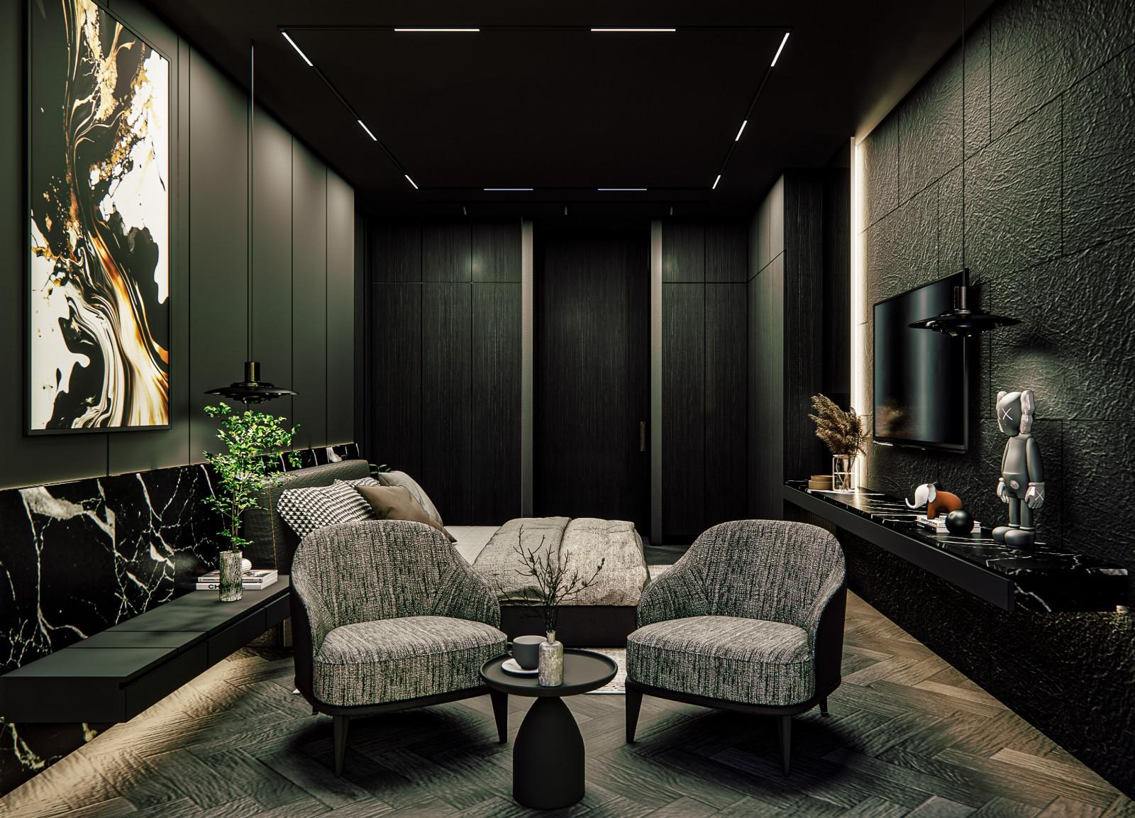 Interior view of 3 Bedroom Ultra Luxurious Wallaya Qnity Villa Type B for Sale