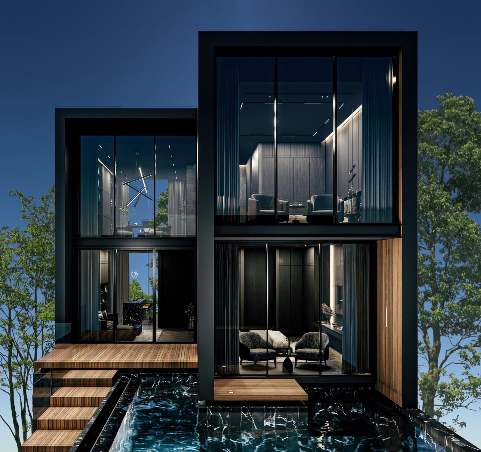 Interior view of 3 Bedroom Ultra Luxurious Wallaya Qnity Villa Type B for Sale