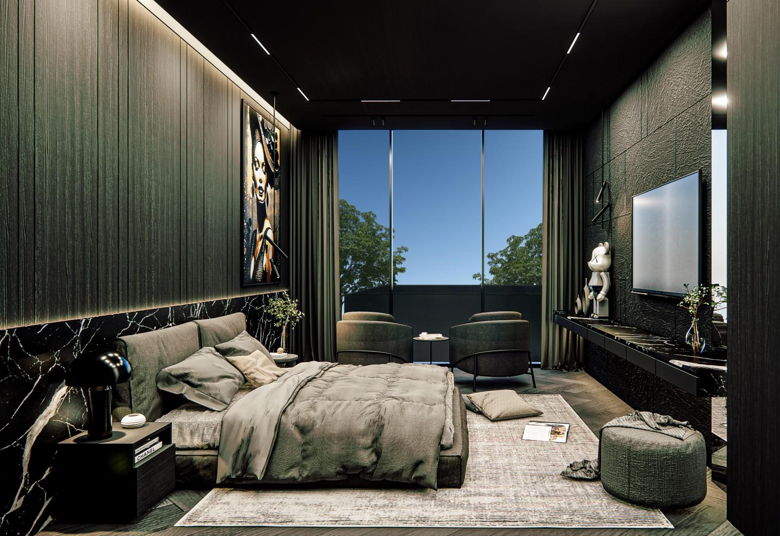 Interior view of 3 Bedroom Ultra Luxurious Wallaya Qnity Villa Type B for Sale