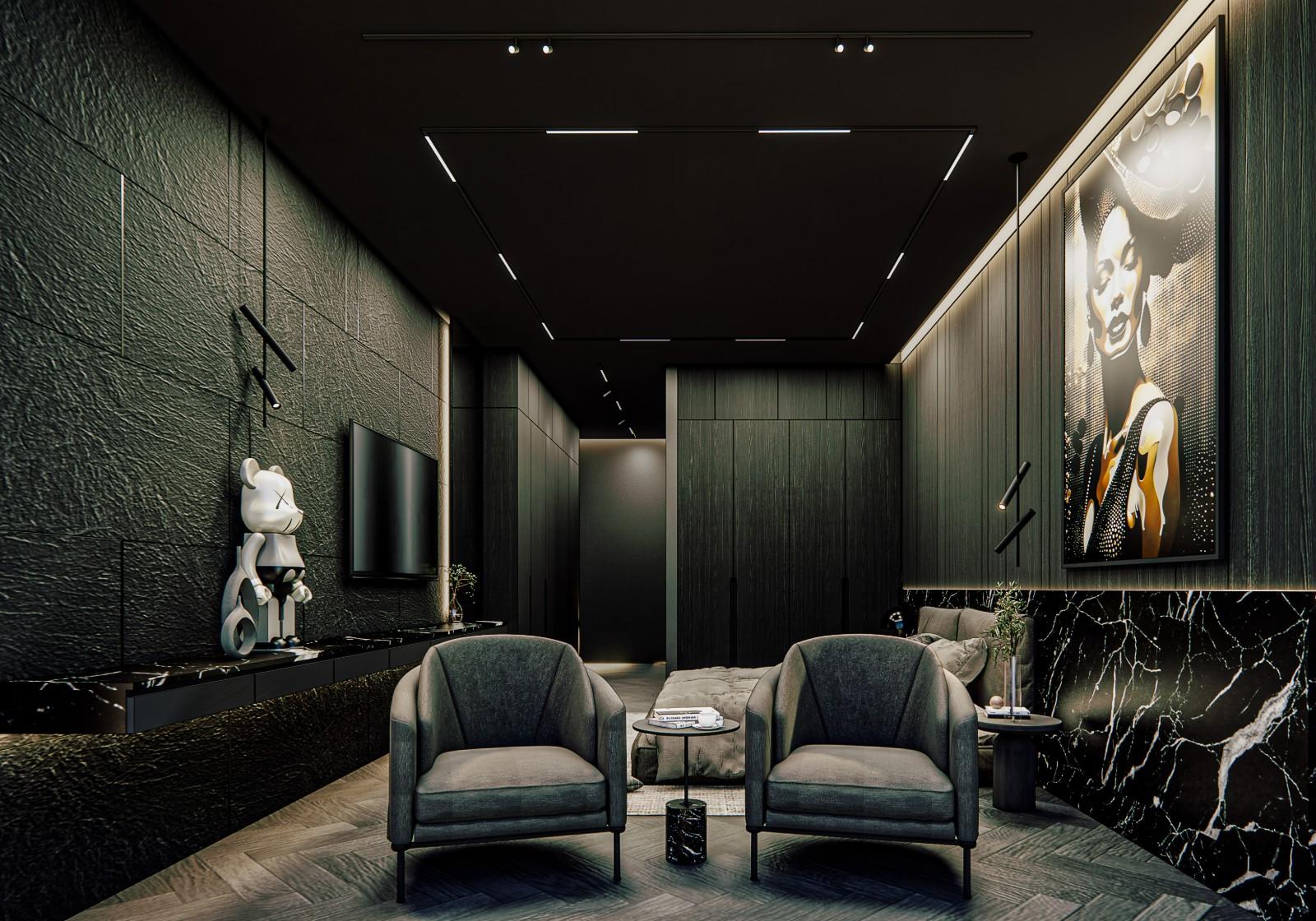 Interior view of 3 Bedroom Ultra Luxurious Wallaya Qnity Villa Type B for Sale
