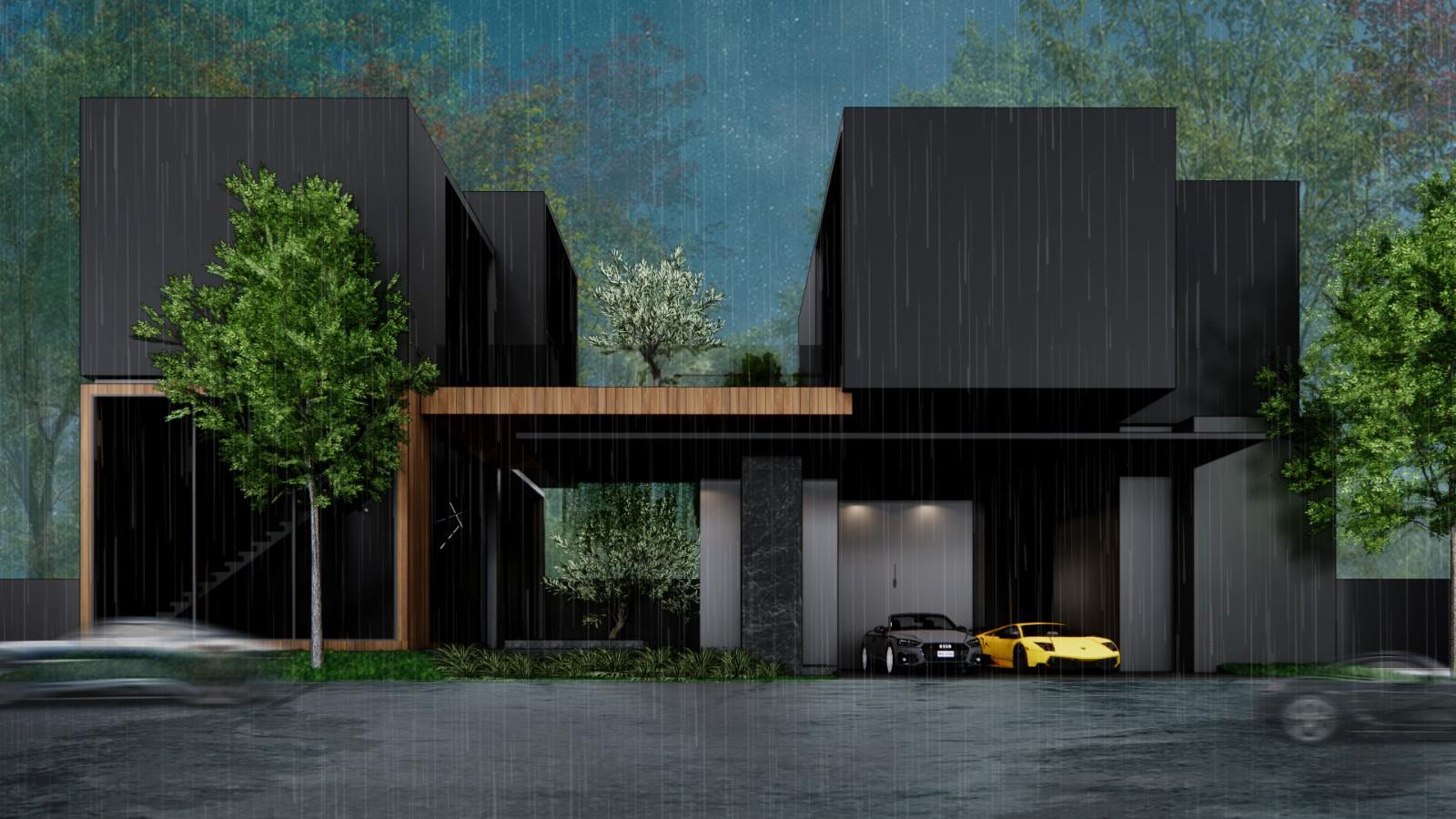 Interior view of 3 Bedroom Luxurious Modern Wallaya Qnity Villa Type D for Sale