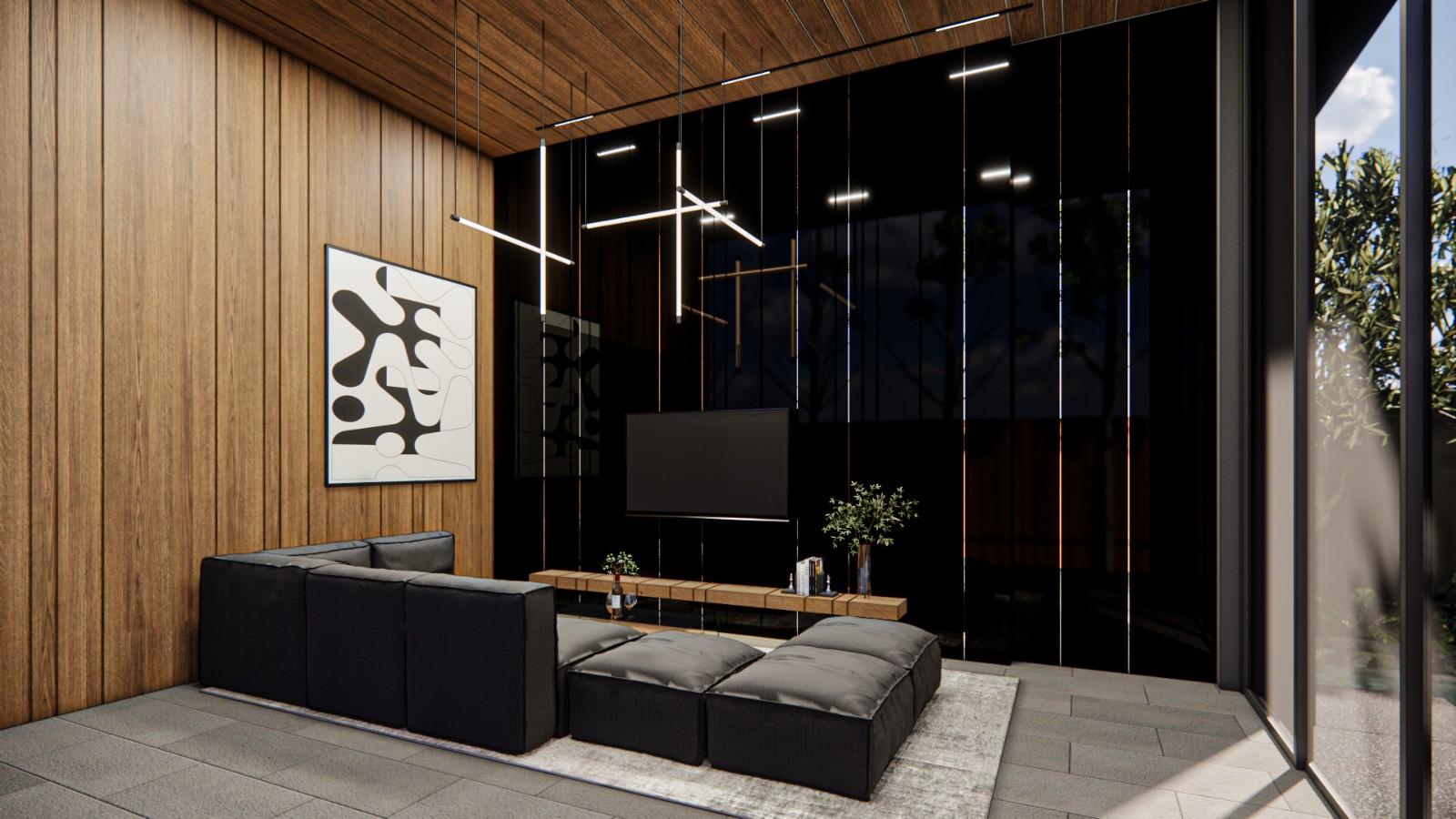 Interior view of 3 Bedroom Luxurious Modern Wallaya Qnity Villa Type D for Sale