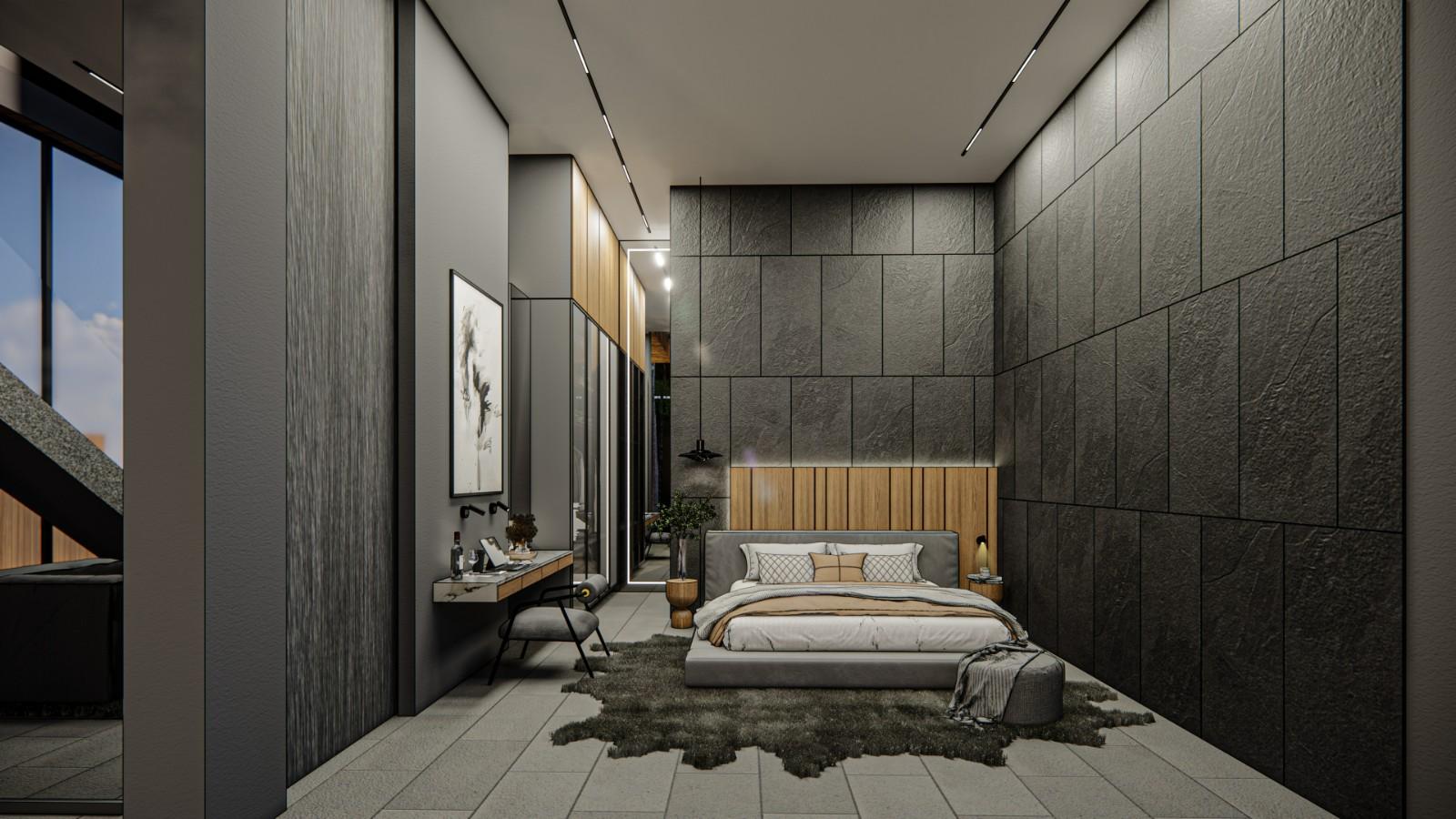 Interior view of 3 Bedroom Luxurious Modern Wallaya Qnity Villa Type D for Sale