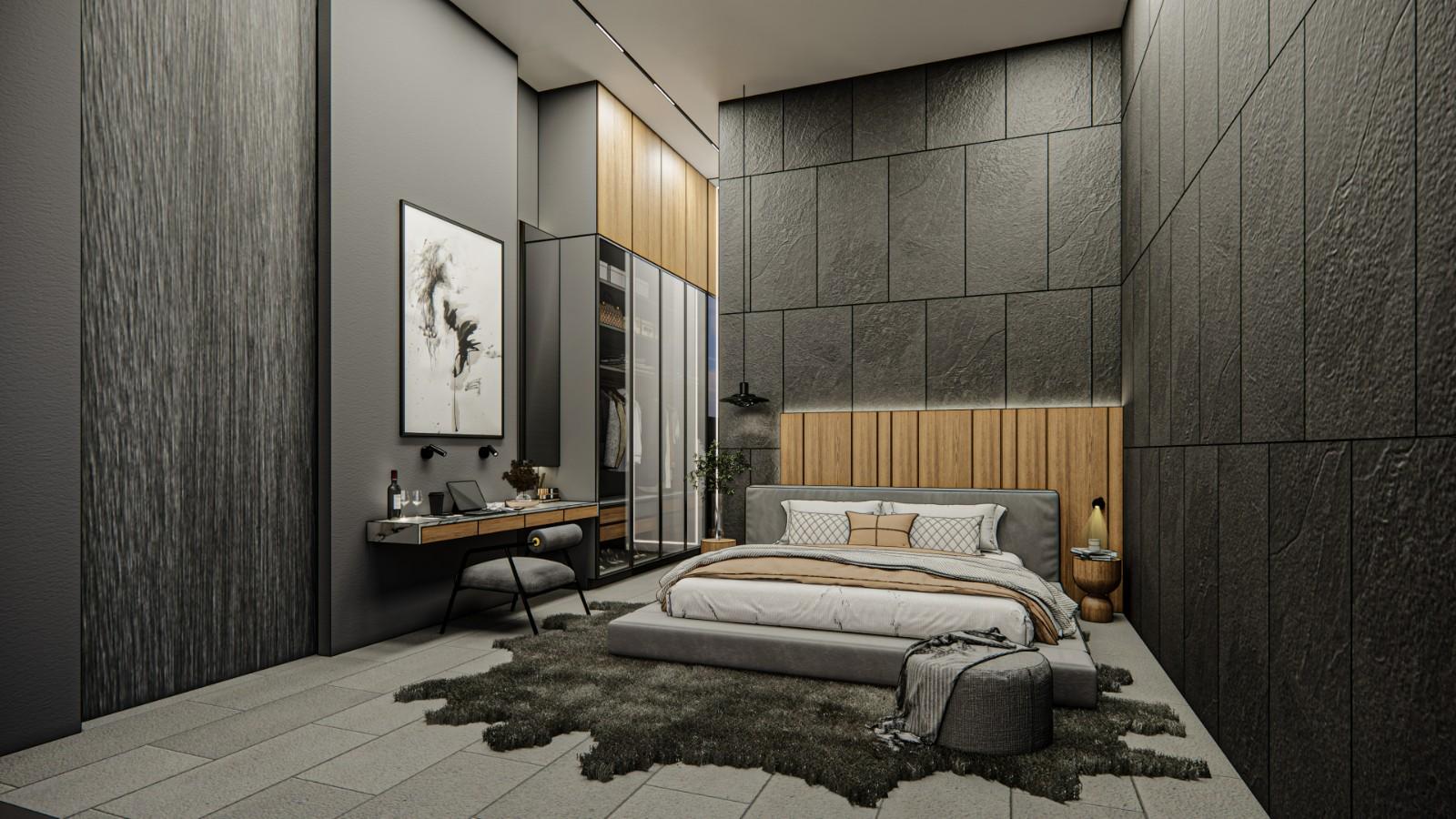 Interior view of 3 Bedroom Luxurious Modern Wallaya Qnity Villa Type D for Sale