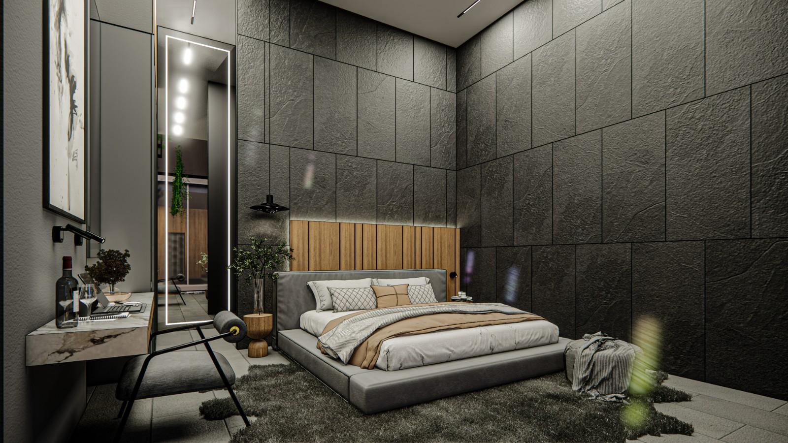 Interior view of 3 Bedroom Luxurious Modern Wallaya Qnity Villa Type D for Sale