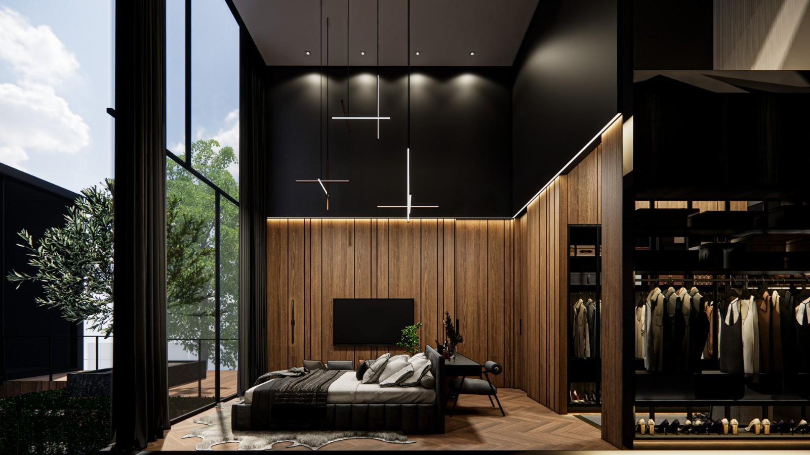 Interior view of 3 Bedroom Luxurious Modern Wallaya Qnity Villa Type D for Sale