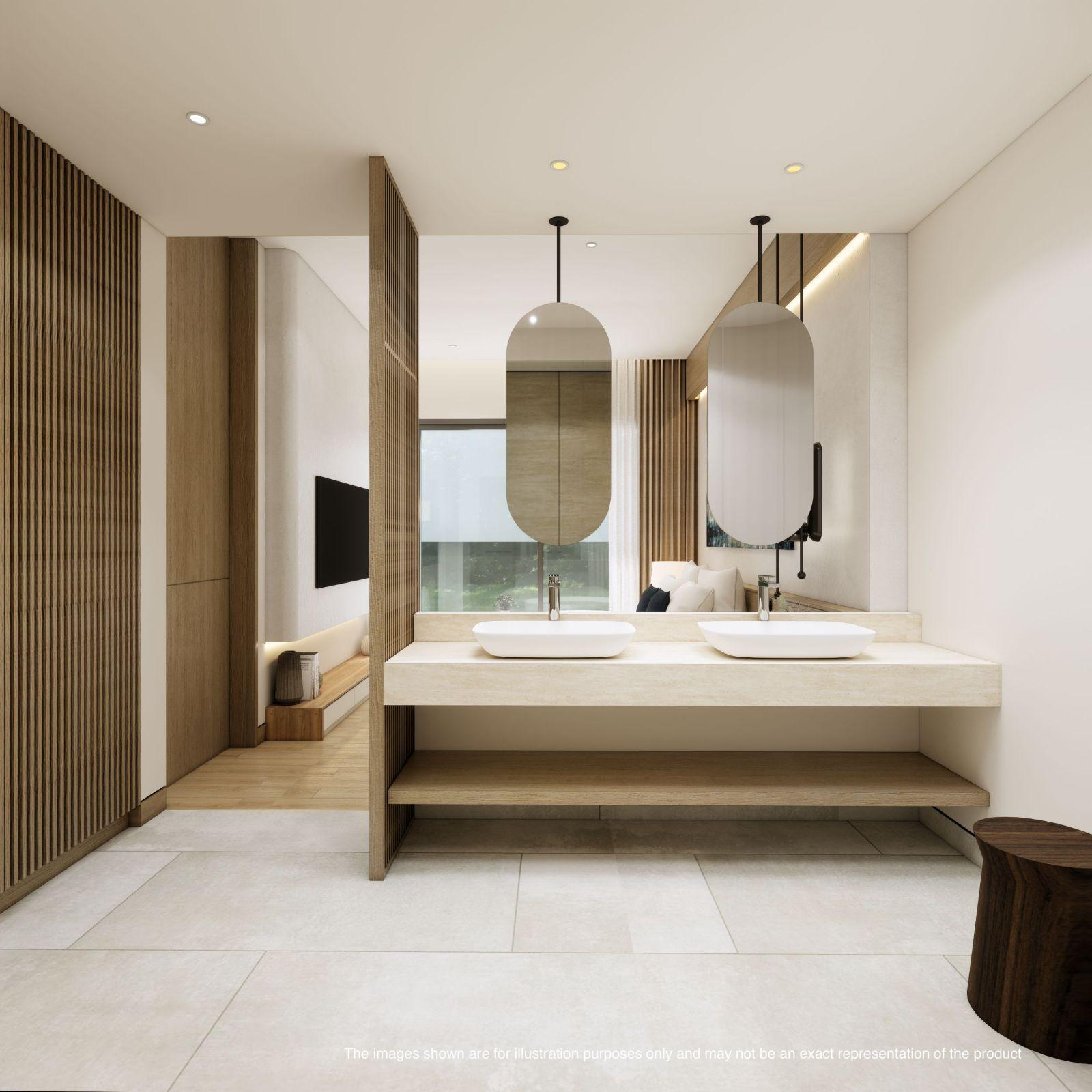 Interior view of 1-Bed Beachfront Pool View Condo for Sale at Maviston Mai Khao - 13% ROI!