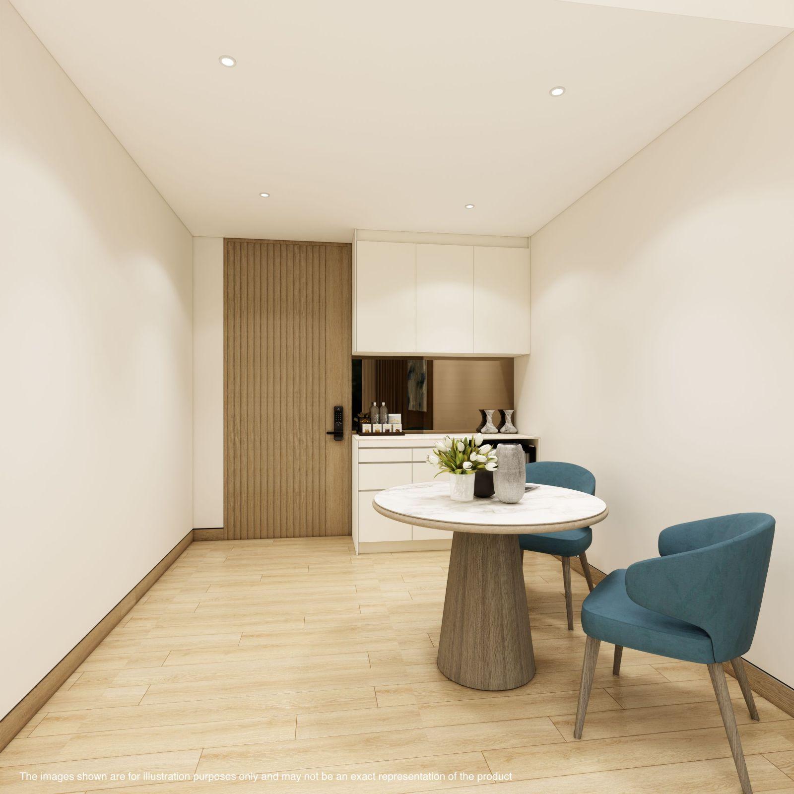 Interior view of Deluxe Beachfront 1-Bed Pool View Condo for Sale at Maviston Mai Khao - 13% ROI!