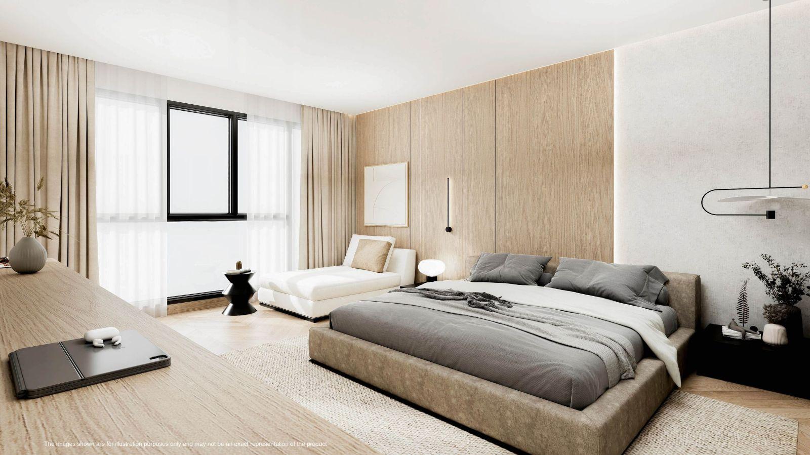 Interior view of 2 Bedroom Absolute Beachfront Sea View Apartment for Sale at Maviston Mai Khao - 13% ROI!