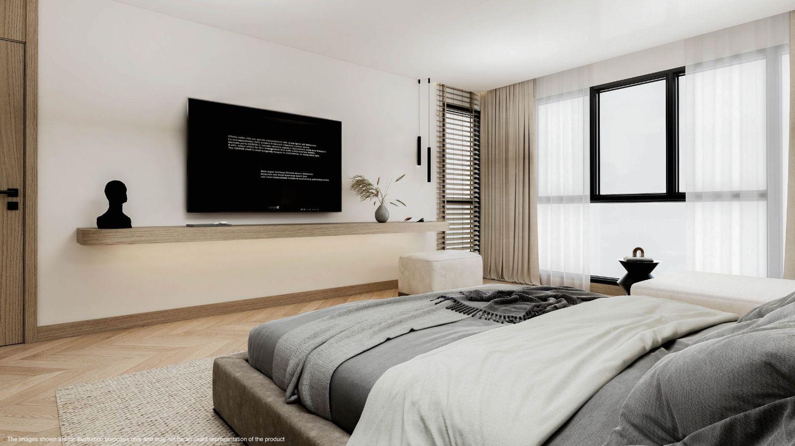 Interior view of Deluxe 2 Bedroom Beachfront Sea View Condo for Sale at Maviston Mai Khao - 13% ROI!