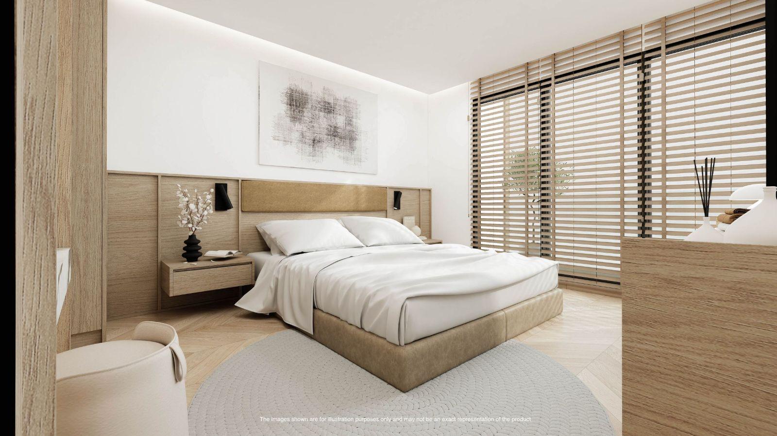 Interior view of Deluxe 2 Bedroom Beachfront Sea View Condo for Sale at Maviston Mai Khao - 13% ROI!