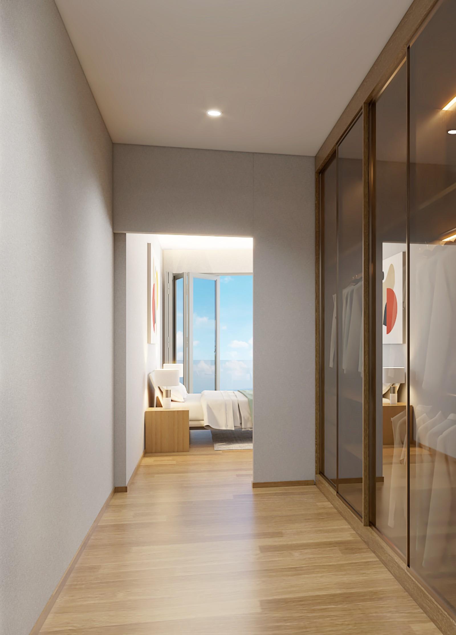 Interior view of 2 Bedroom Sea View Condo for Sale at Bluepoint Condominium, Patong