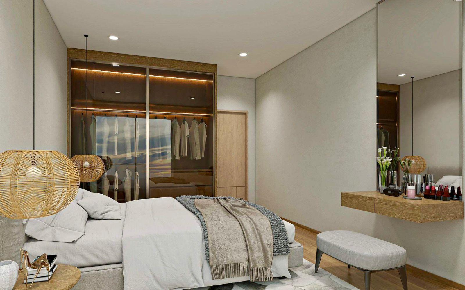 Interior view of 2 Bedroom Sea View Apartment for Sale at Bluepoint Condo, Patong - Unit 103