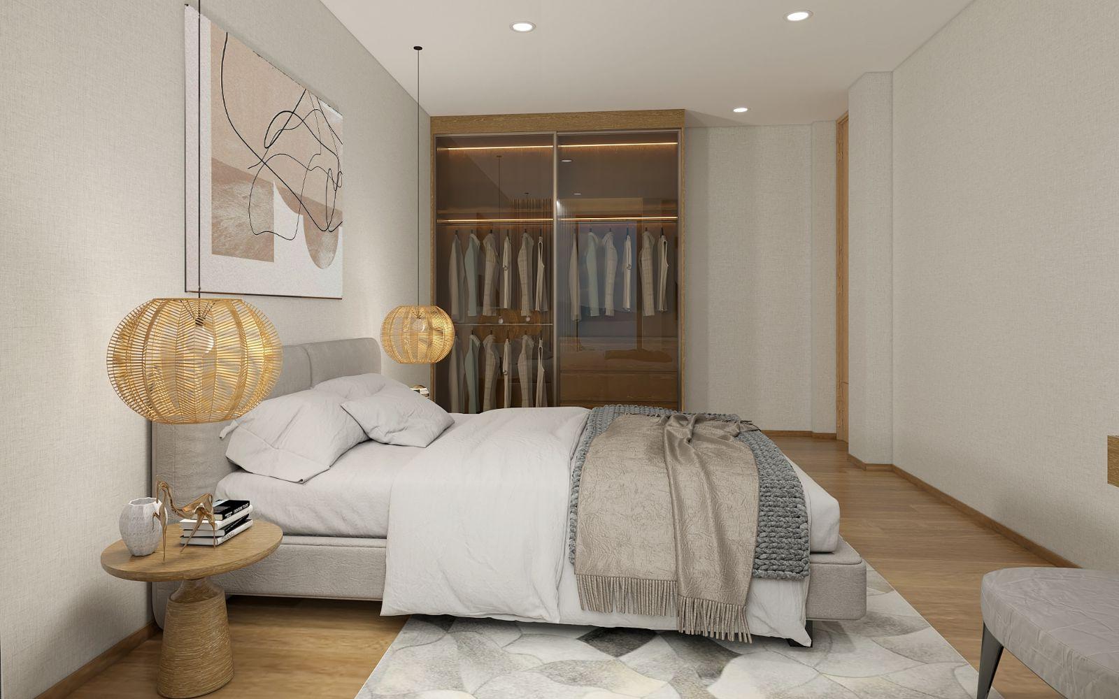 Interior view of 3 Bedroom Sea View Penthouse for Sale at Bluepoint Condo, Patong