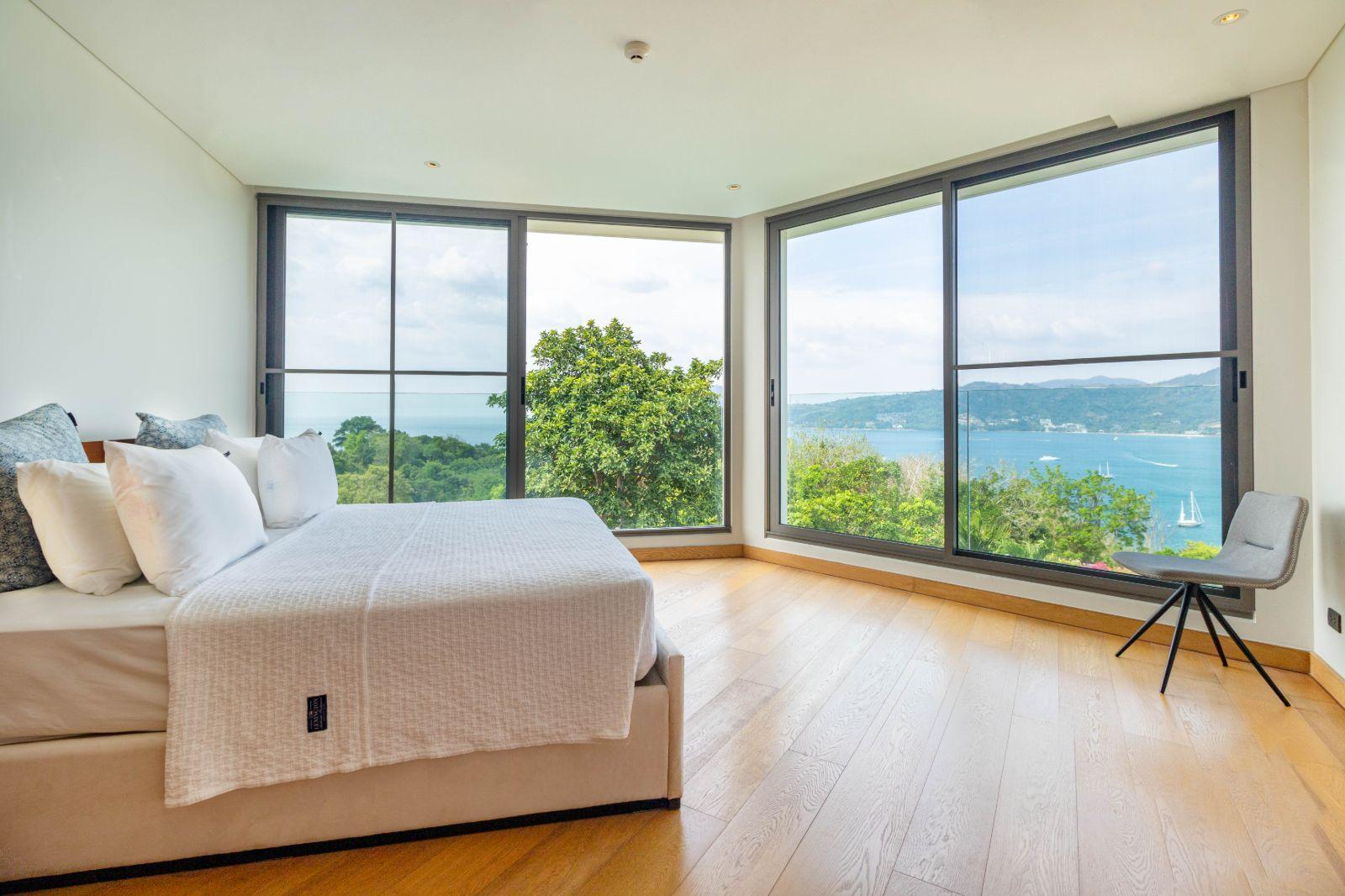 Interior view of 5 Bedroom Magnificent Sea View Penthouse for Sale at Bluepoint Condo, Patong