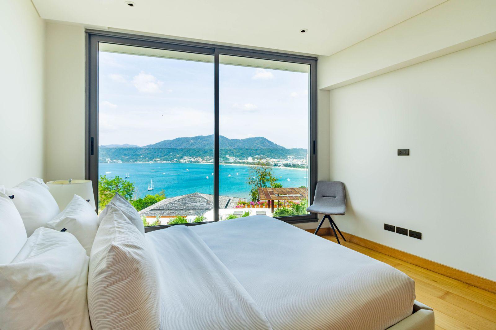 Interior view of 5 Bedroom Magnificent Sea View Penthouse for Sale at Bluepoint Condo, Patong