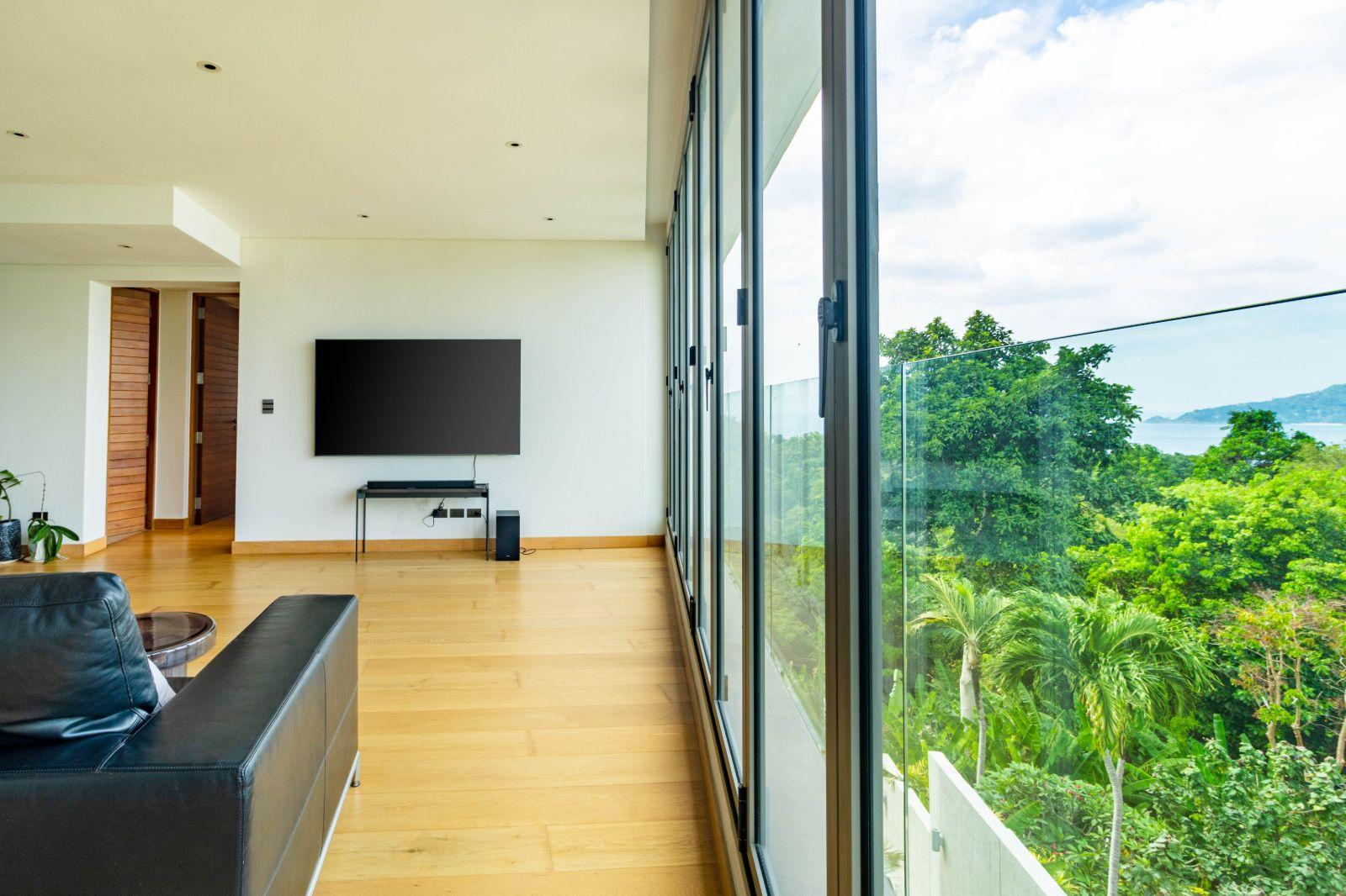 Interior view of 5 Bedroom Magnificent Sea View Penthouse for Sale at Bluepoint Condo, Patong