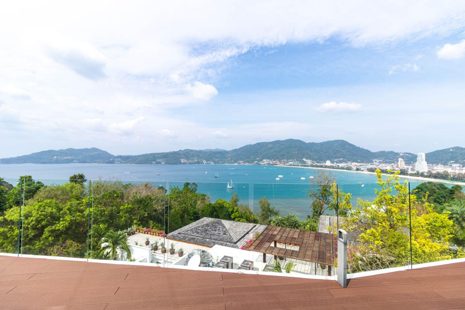 Interior view of 5 Bedroom Magnificent Sea View Penthouse for Sale at Bluepoint Condo, Patong
