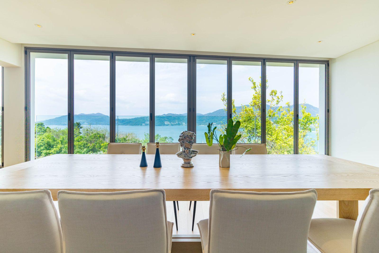Interior view of 5 Bedroom Magnificent Sea View Penthouse for Sale at Bluepoint Condo, Patong