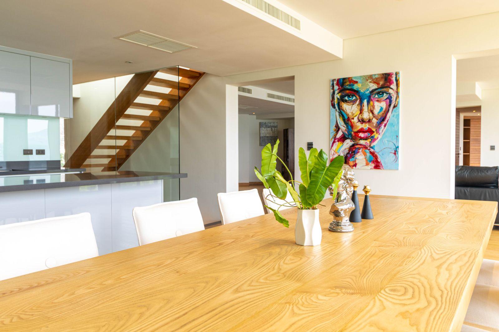 Interior view of 5 Bedroom Magnificent Sea View Penthouse for Sale at Bluepoint Condo, Patong