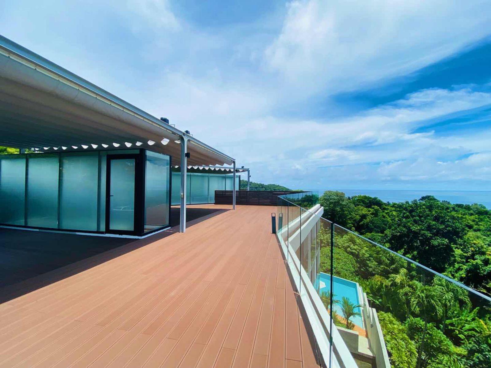 Interior view of 5 Bedroom Magnificent Sea View Penthouse for Sale at Bluepoint Condo, Patong