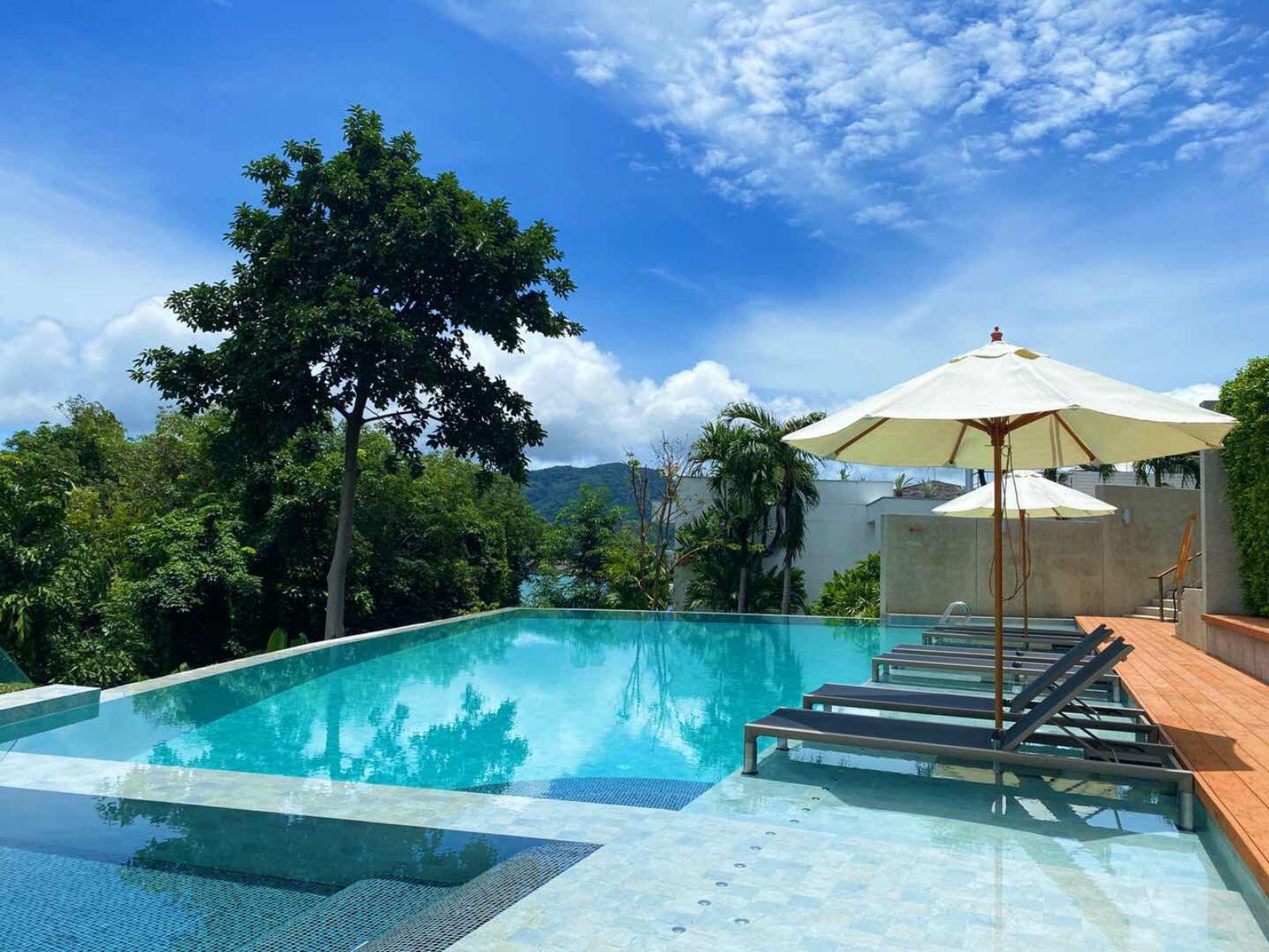 Interior view of 5 Bedroom Magnificent Sea View Penthouse for Sale at Bluepoint Condo, Patong