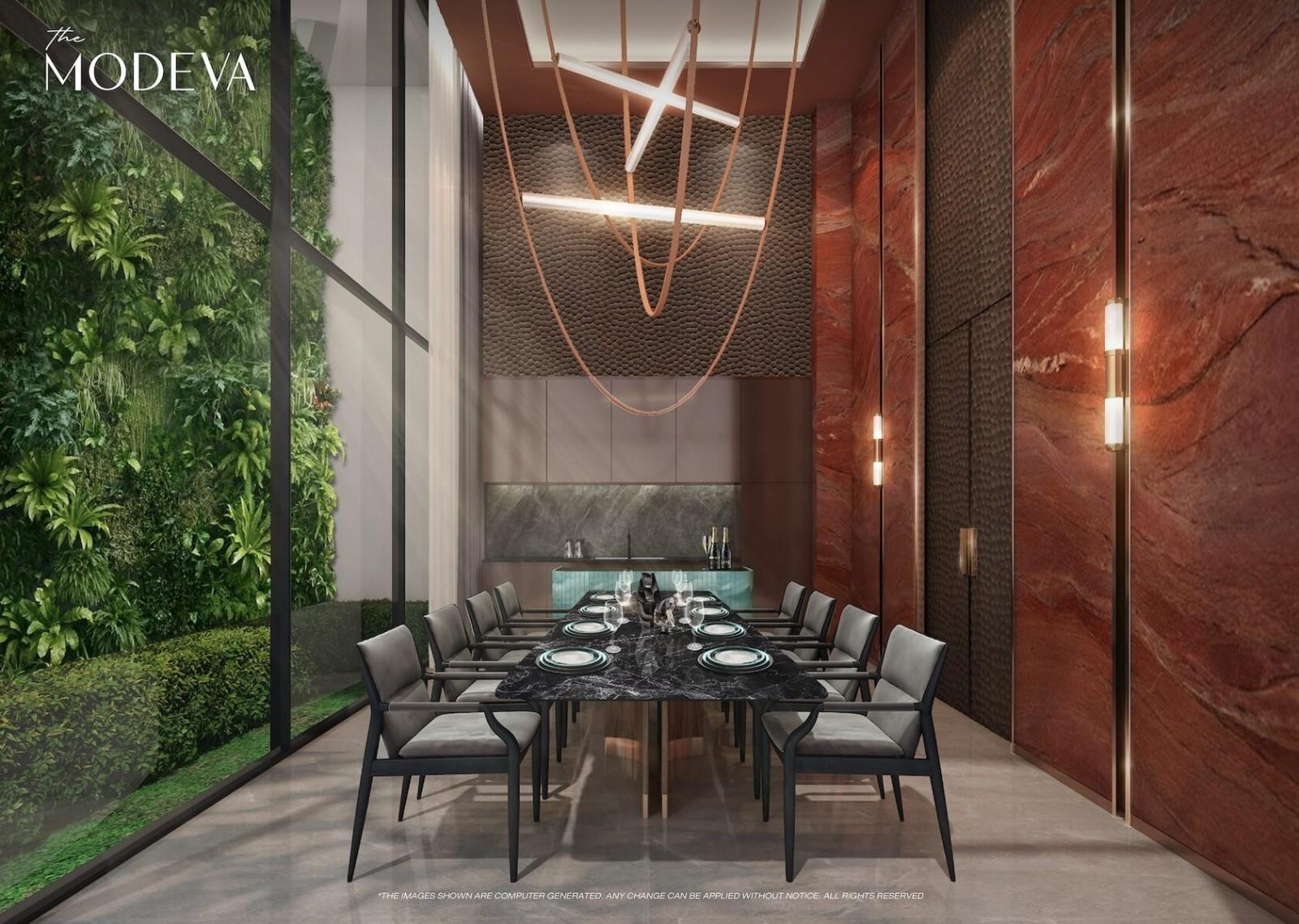 Interior view of Larger 1 Bedroom Condo for Sale at The Title Modeva - Bangtao Beach