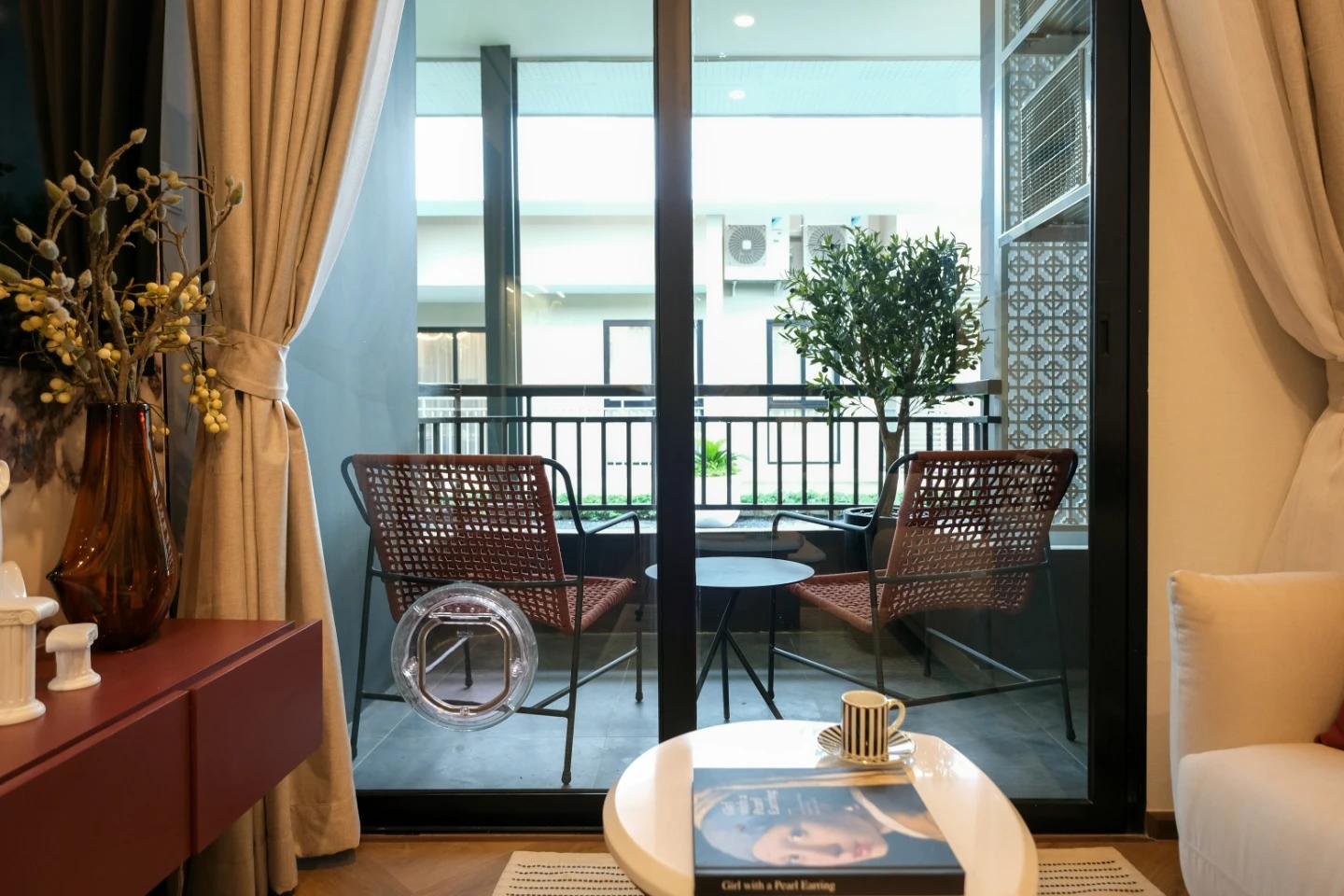 Interior view of Larger 1 Bedroom Condo for Sale at The Title Modeva - Bangtao Beach