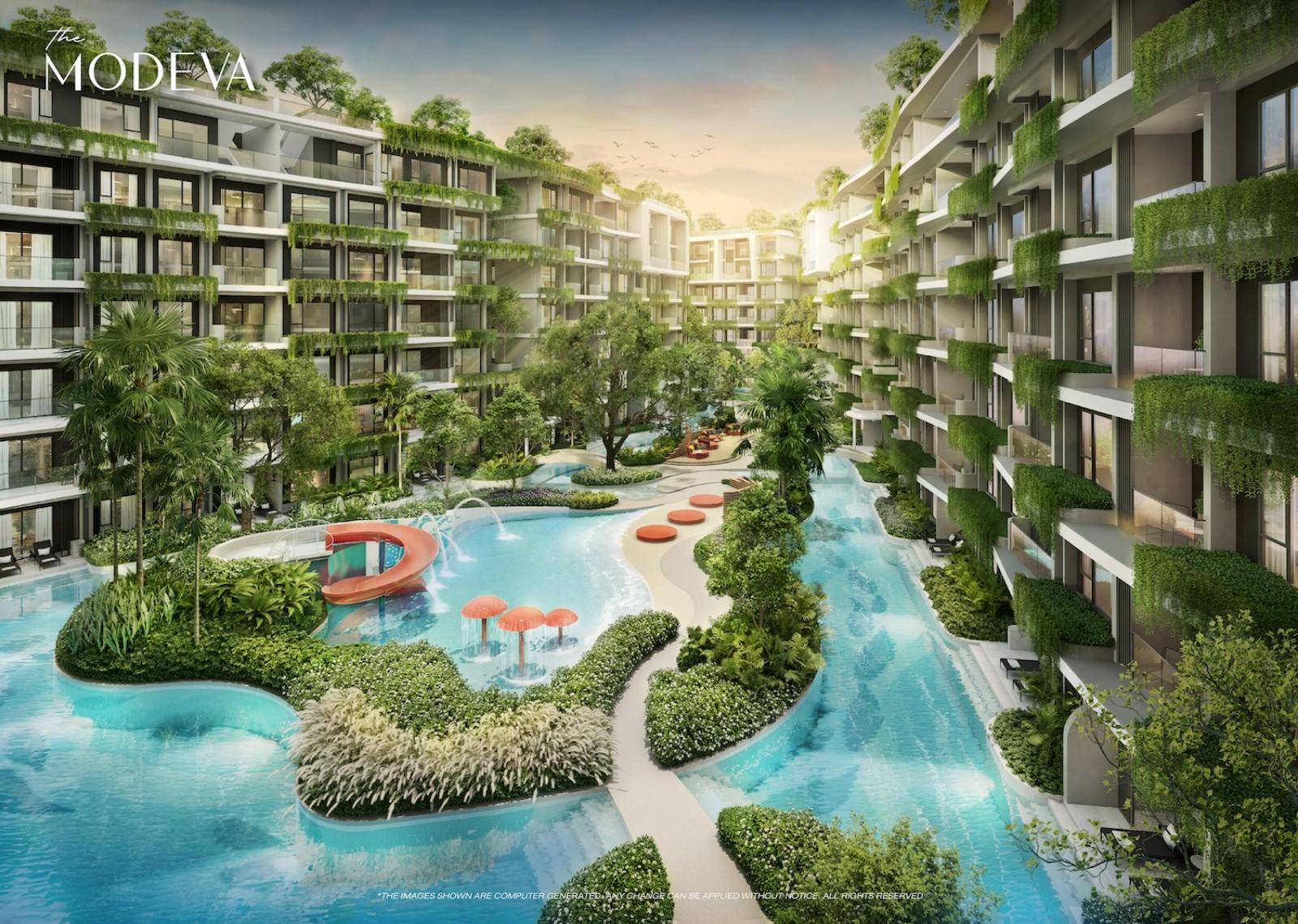 Interior view of Spacious 1 Bedroom Condo for Sale at The Title Modeva - Bangtao Beach