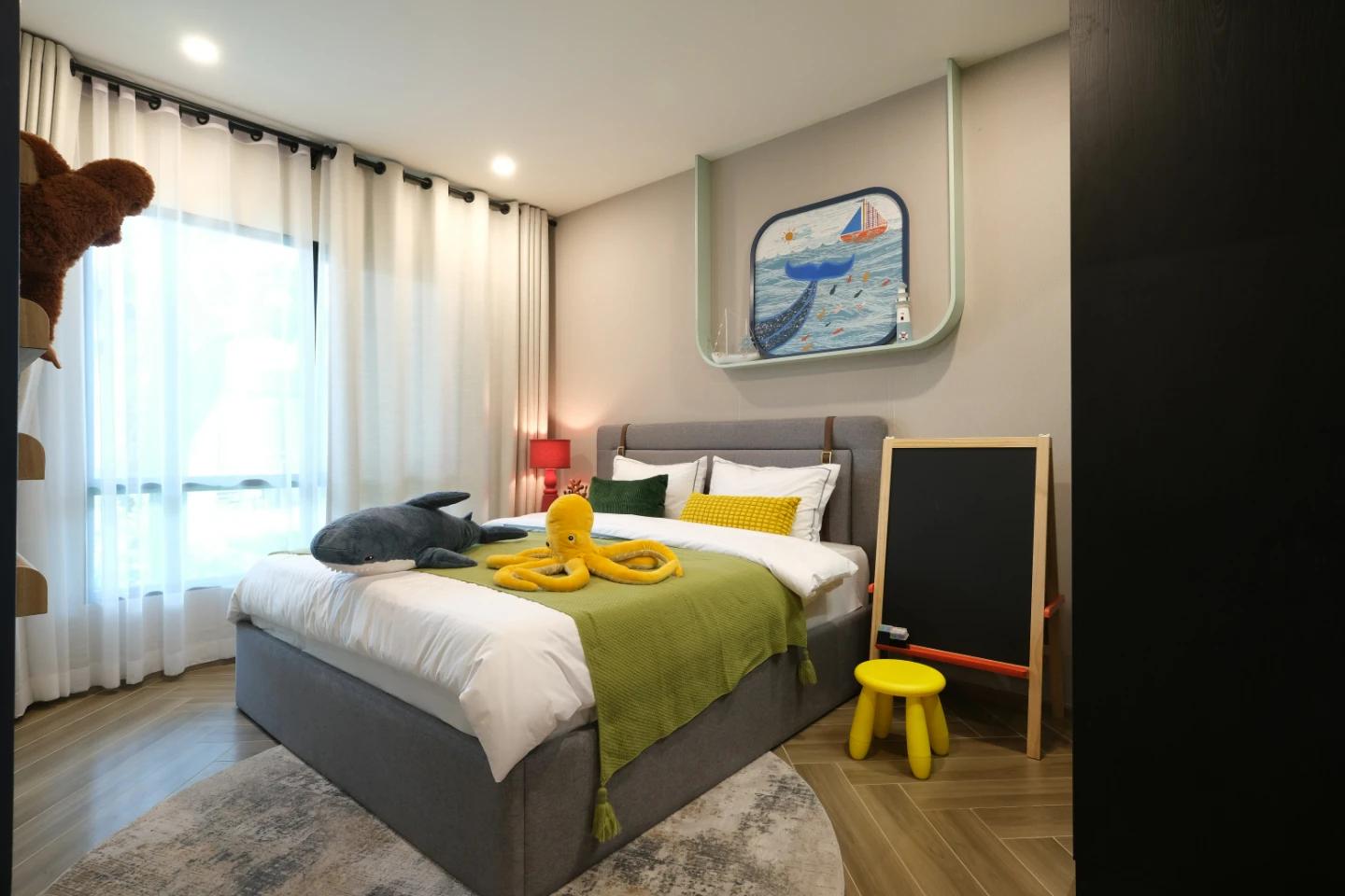 Interior view of Standard 2 Bedroom Condo for Sale at The Title Modeva - Bangtao Beach