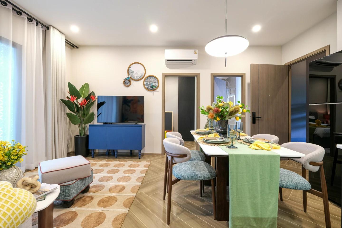 Interior view of Standard 2 Bedroom Condo for Sale at The Title Modeva - Bangtao Beach