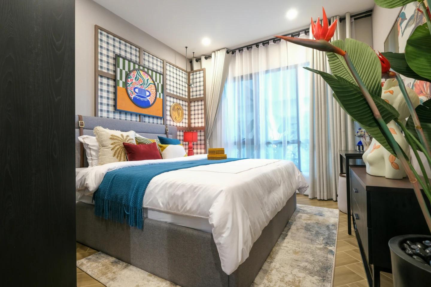 Interior view of Standard 2 Bedroom Condo for Sale at The Title Modeva - Bangtao Beach