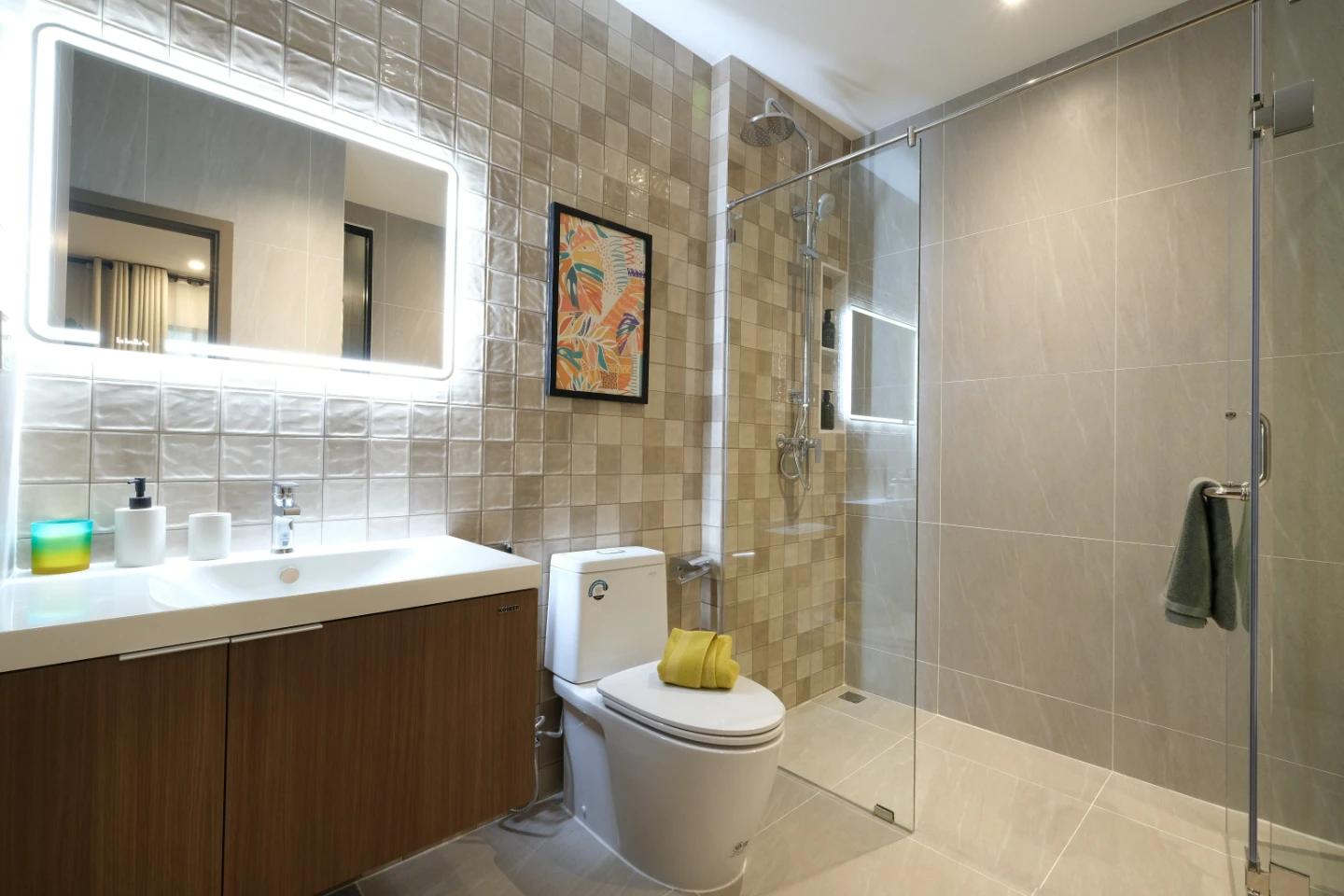 Interior view of Standard 2 Bedroom Condo for Sale at The Title Modeva - Bangtao Beach