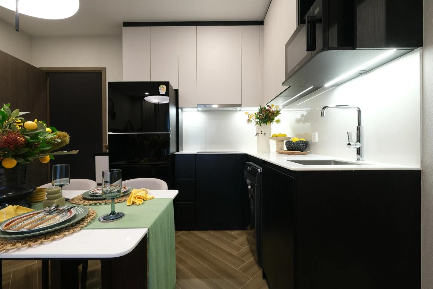 Interior view of Standard 2 Bedroom Condo for Sale at The Title Modeva - Bangtao Beach