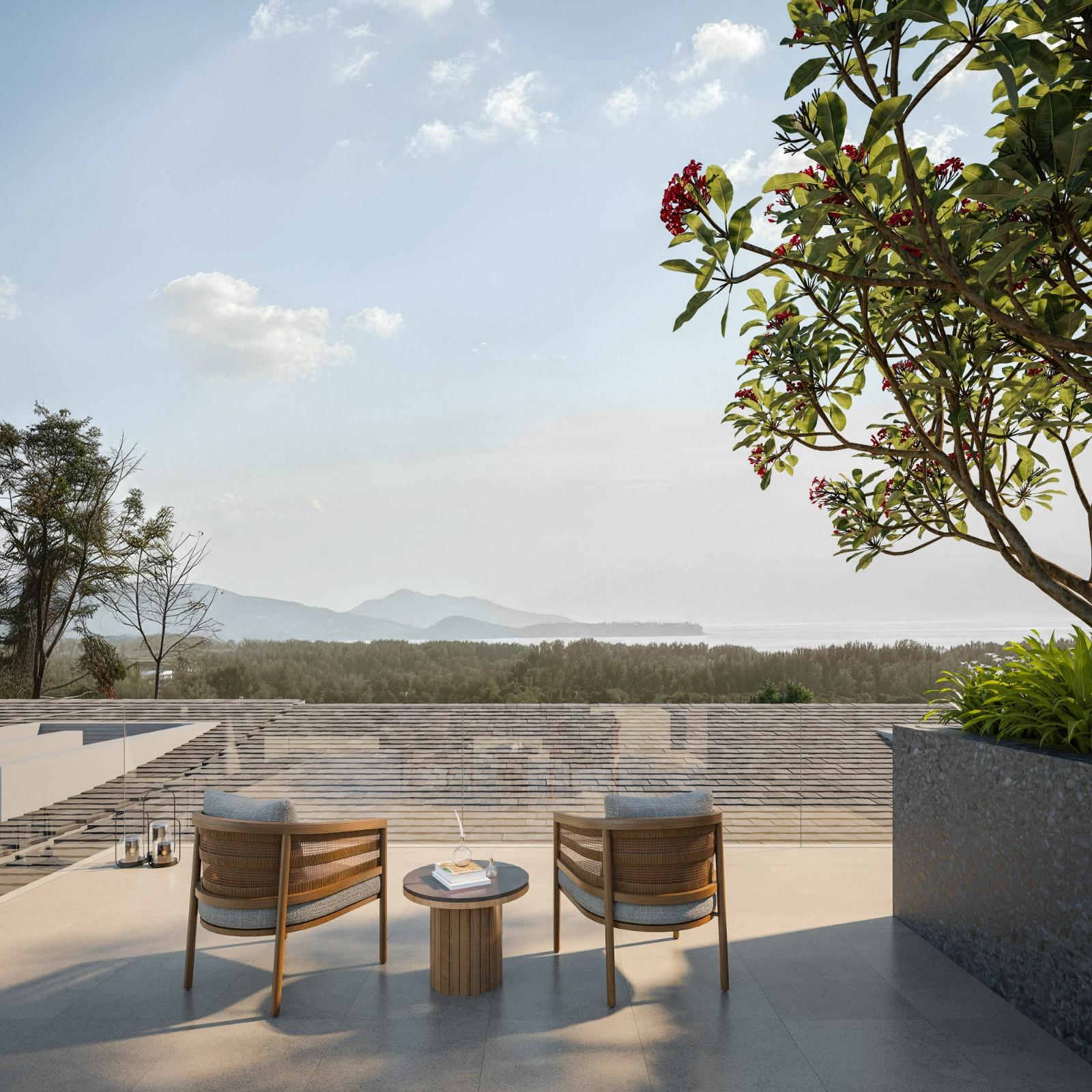 Interior view of 4 Bedroom Stunning Pool Villas at Pavara Vhana, Layan Beach - Type D