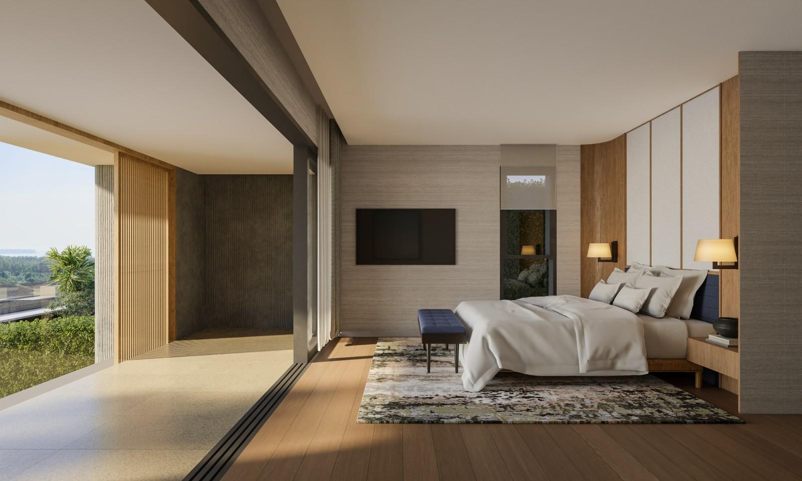 Interior view of 3 Bedroom Ocean View Pool Villas at Pavara Vhana, Layan Beach - Type C