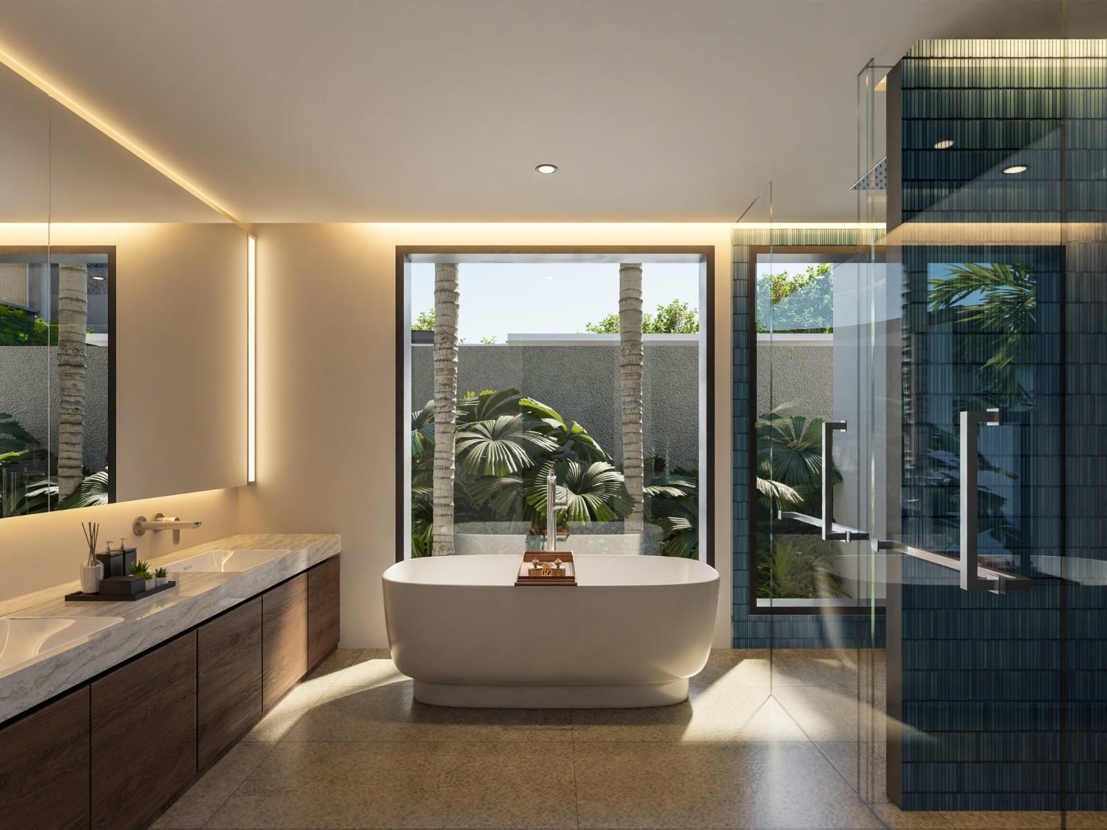 Interior view of 3 Bedroom Ocean View Pool Villas at Pavara Vhana, Layan Beach - Type C