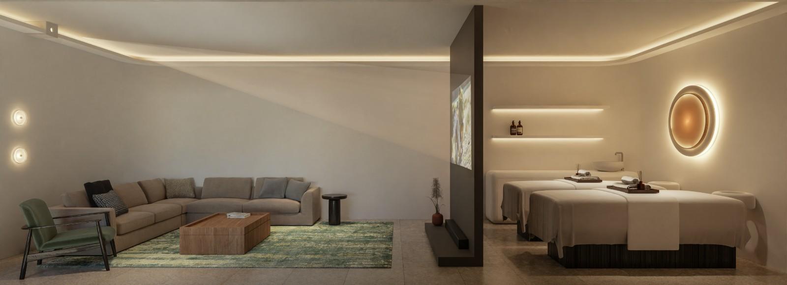 Interior view of 3 Bedroom Ocean View Pool Villas at Pavara Vhana, Layan Beach - Type C