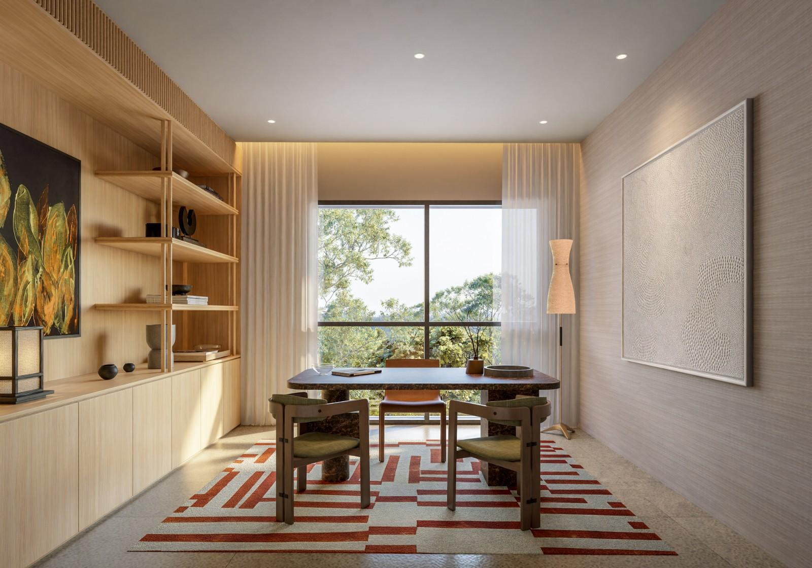 Interior view of 4 Bedroom Ocean View Luxury Villas at Pavara Vhana, Layan Beach - Type B