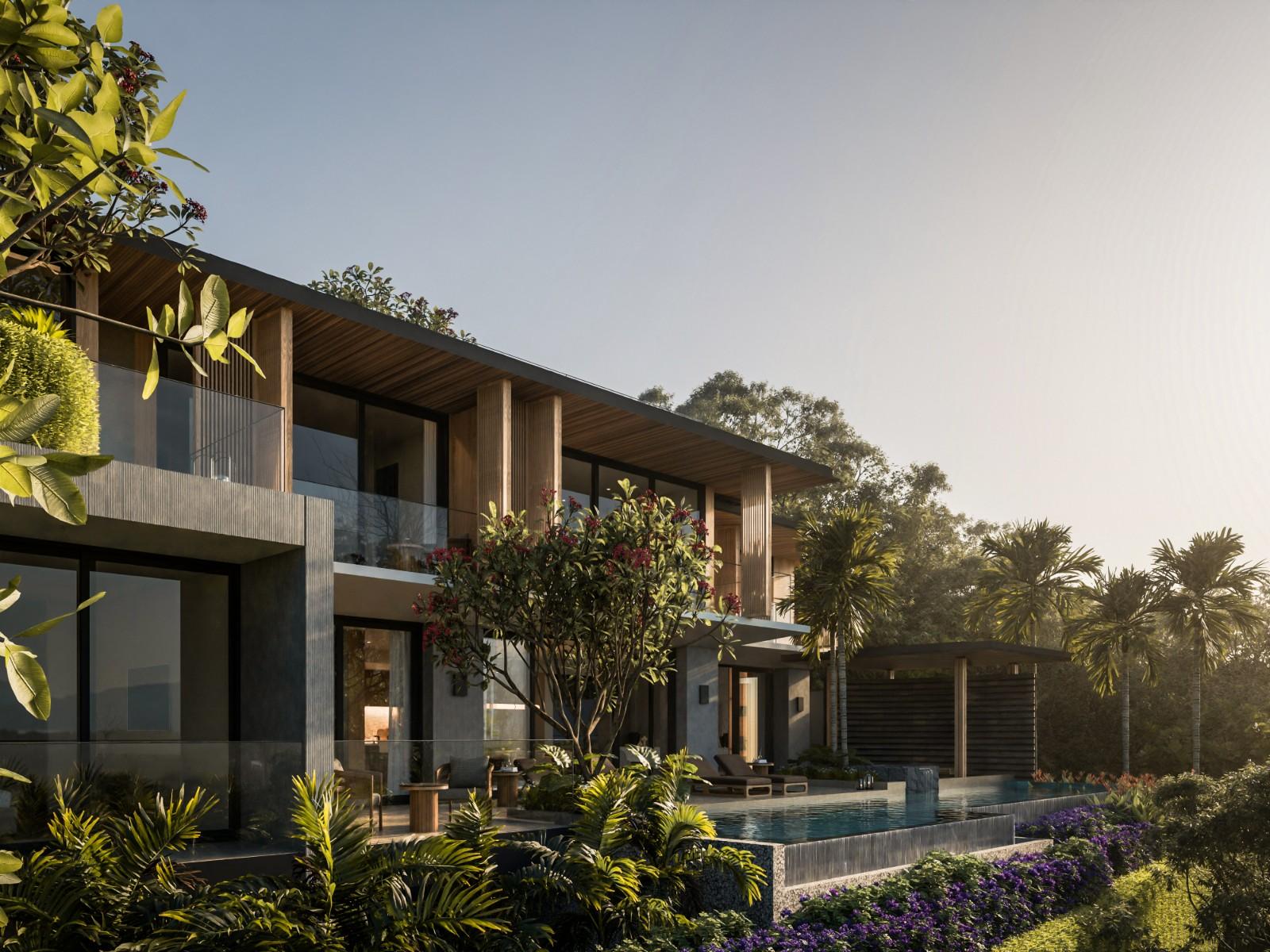 Interior view of 5 Bedroom Ultra Luxurious Ocean View Villas at Pavara Vhana, Layan Beach - Type A