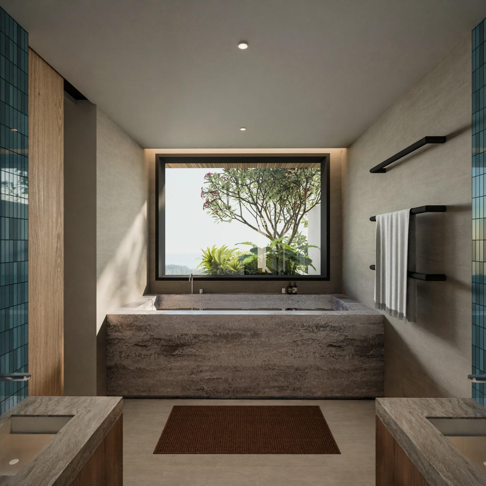 Interior view of 5 Bedroom Ultra Luxurious Ocean View Villas at Pavara Vhana, Layan Beach - Type A