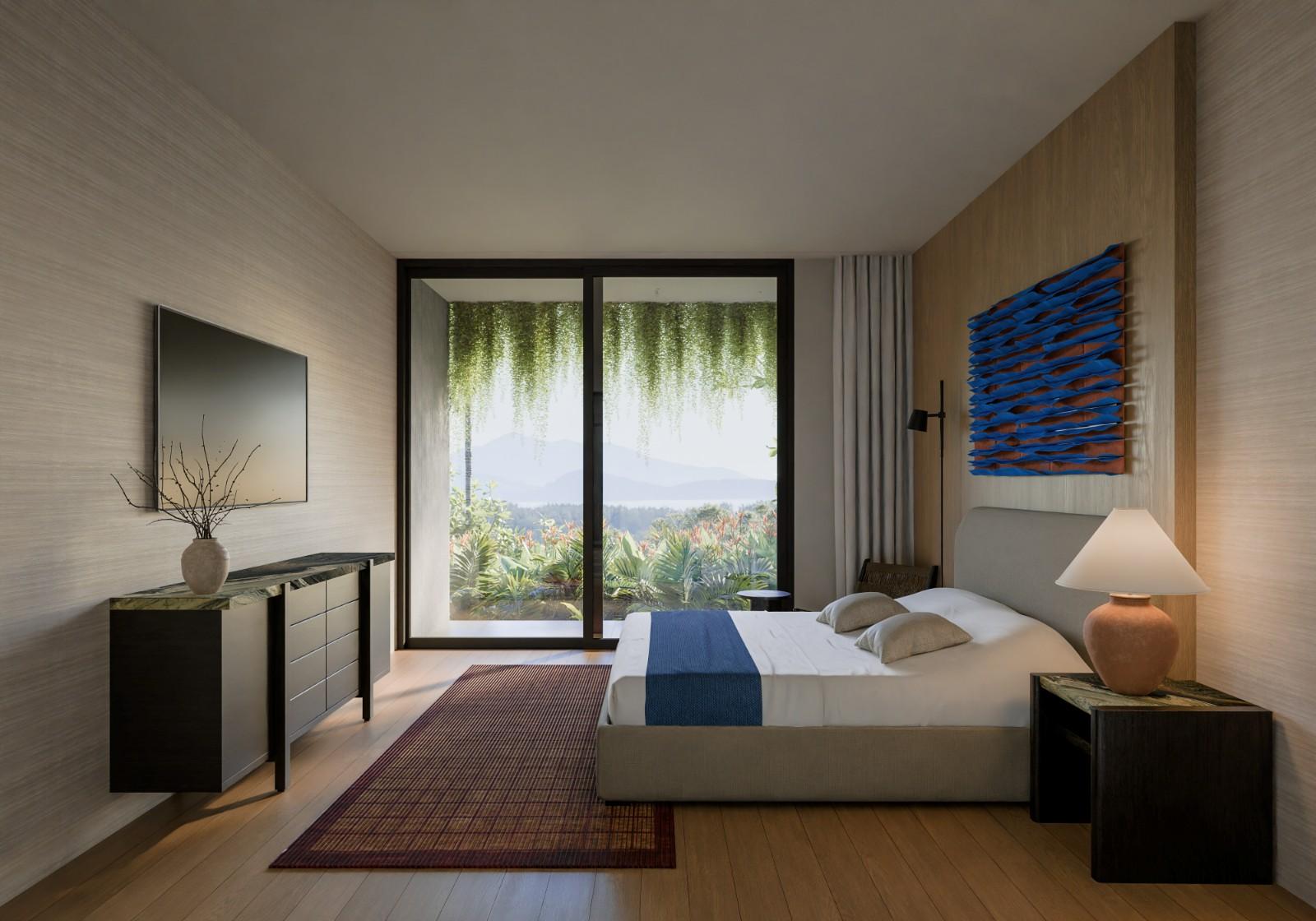 Interior view of 5 Bedroom Ultra Luxurious Ocean View Villas at Pavara Vhana, Layan Beach - Type A