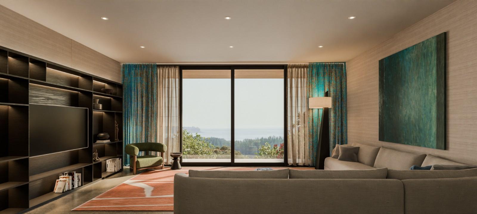 Interior view of 5 Bedroom Ultra Luxurious Ocean View Villas at Pavara Vhana, Layan Beach - Type A