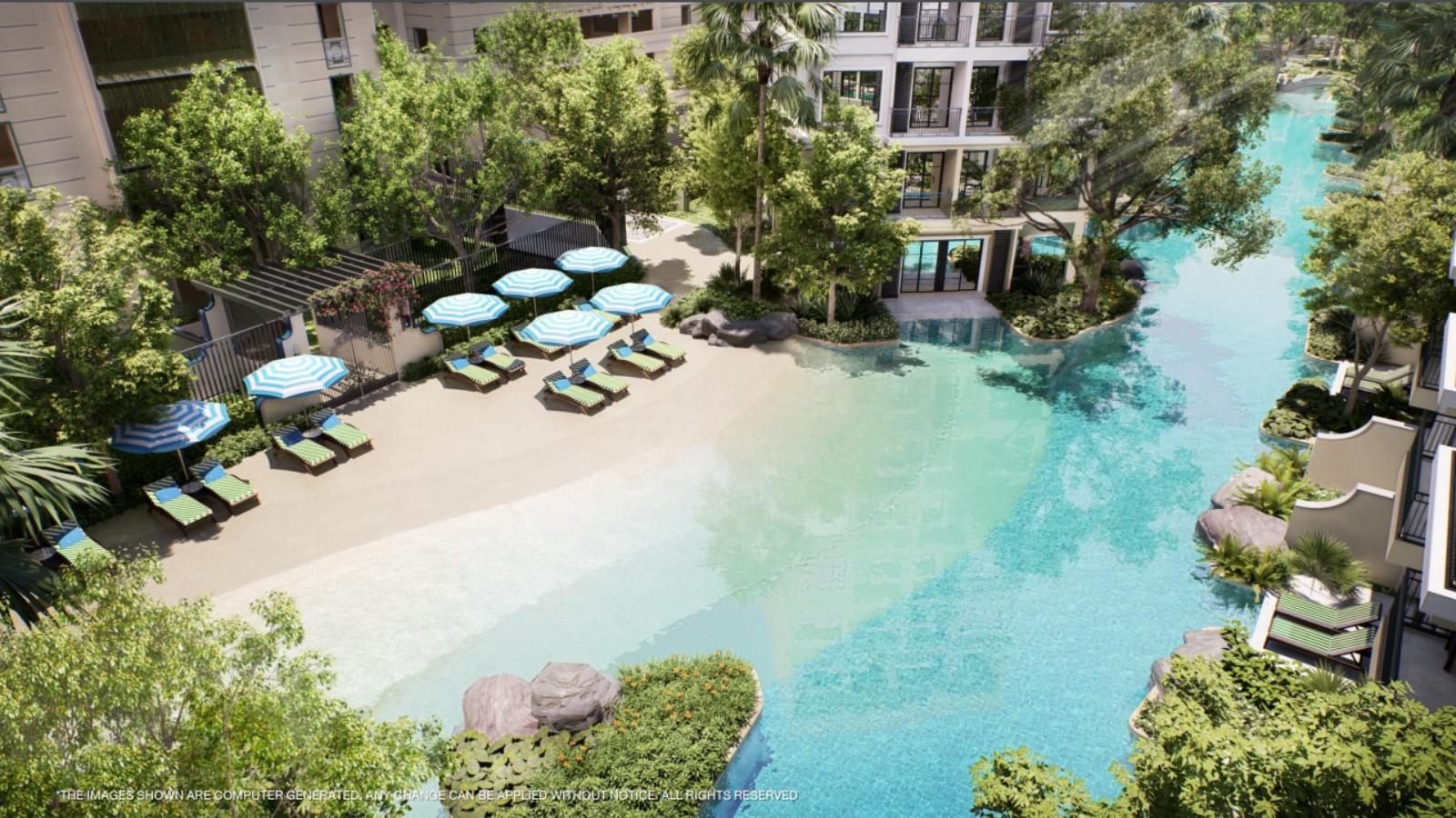 Interior view of Standard 1 Bedroom Condo for Sale at Katabello Phuket - Type B