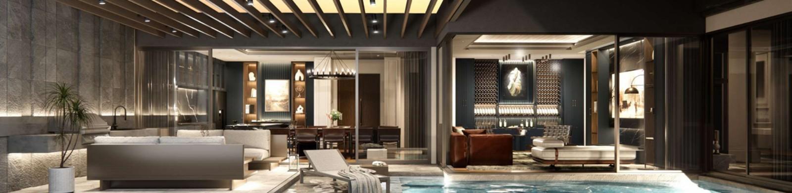 Interior view of 4 Bedroom Penthouse for Sale at Petit Tycoon, Surin Beach