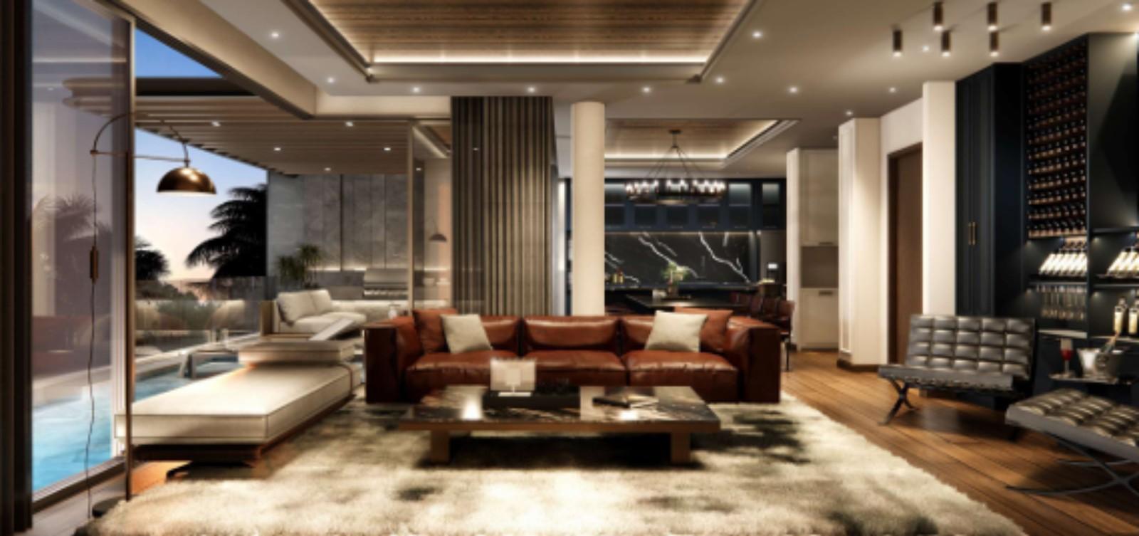 Interior view of 5 Bedroom Duplex Sky Pool Villa for Sale at Petit Tycoon, Surin Beach