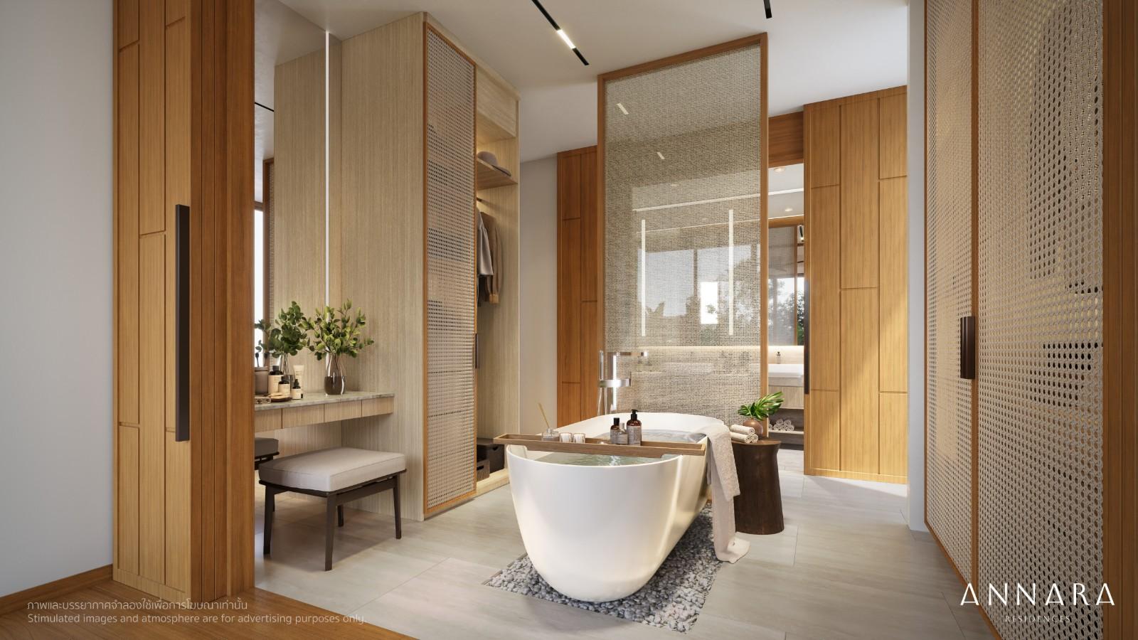 Interior view of 4 Bedroom Private Pool Villas for Sale in Annara, Pasak 8