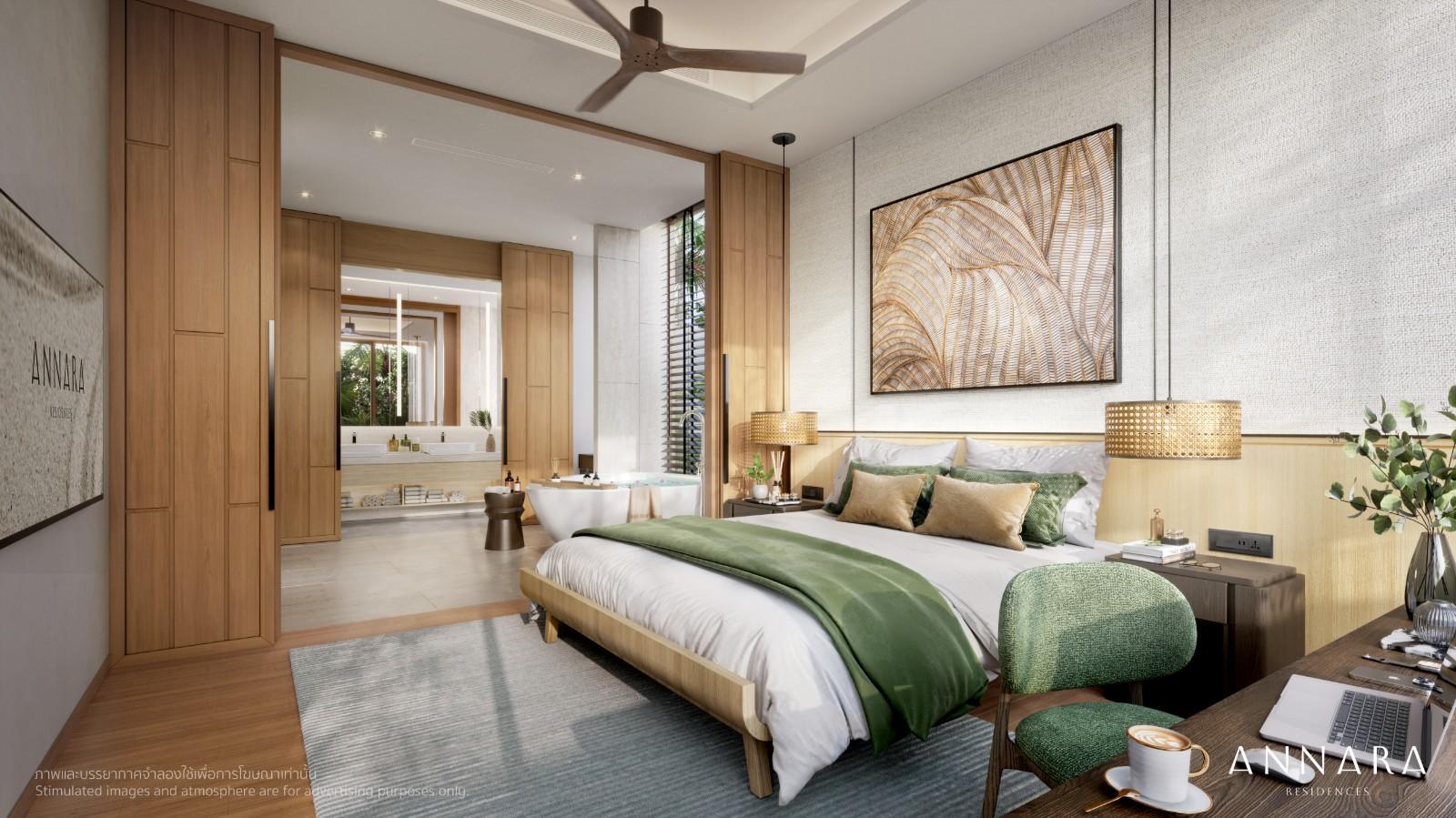 Interior view of 4 Bedroom Private Pool Villas for Sale in Annara, Pasak 8