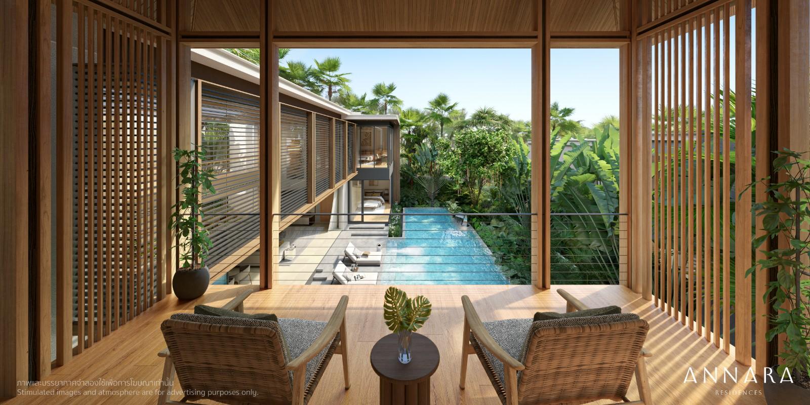 Interior view of 5 Bedroom Private Pool Villas for Sale in Annara Villas, Pasak 8